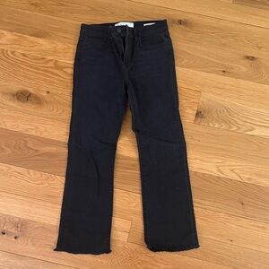 Velevet black Frayed Hem Jeans- size 26